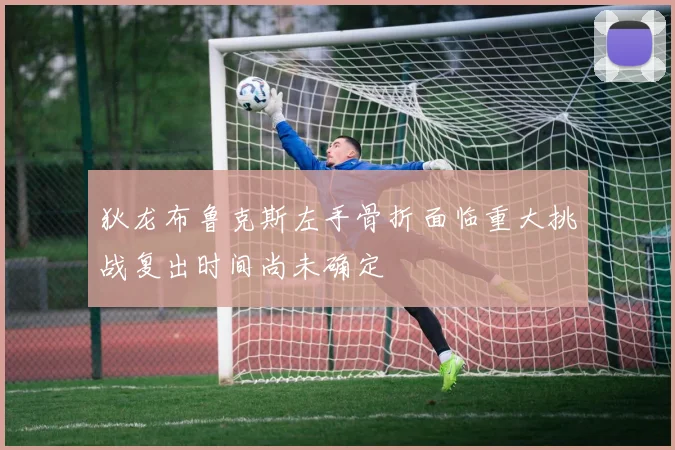狄龙布鲁克斯左手骨折面临重大挑战复出时间尚未确定