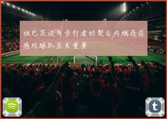 祖巴茨谈与步行者的契合内线存在感对球队至关重要